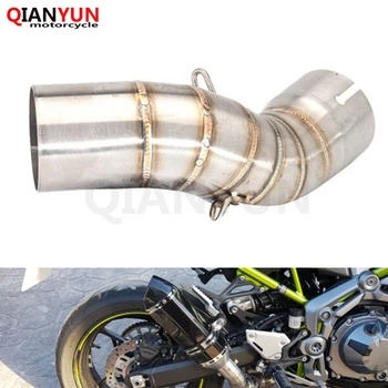 

z900 Motorcycle Modified Exhaust Muffler Pipe Stainless Connect Middle Pipe Link Pipe Mid Pipe Tube Escape For Kawasaki z900