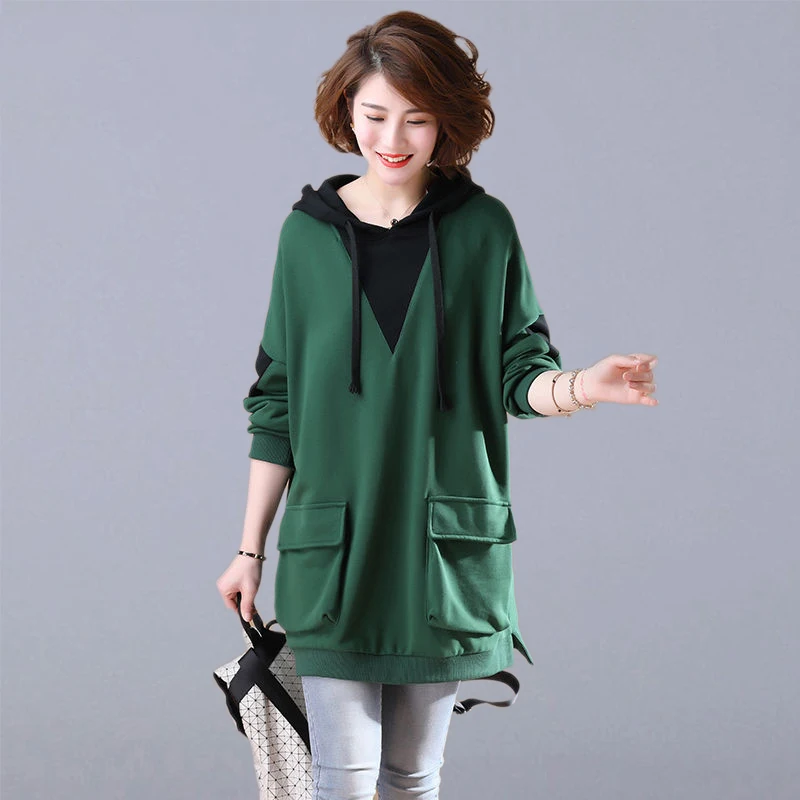 

Korean Style Women Casual Sweatshirt New Fashion Harajuku Style Comfortable Cotton Hoodies Female Tops Pullover P168