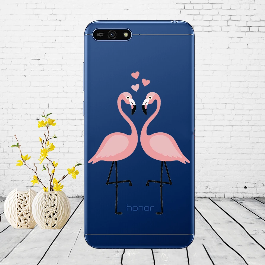 Для huawei Honor 7A 5," дюймов Мягкий Силиконовый ТПУ для телефона задняя крышка 360 Защитный чехол для huawei Honor7A чехол - Цвет: F29