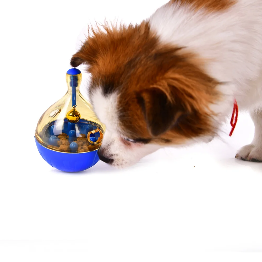 Pet Feeding Ball Cat Dog Toys yellow (9)