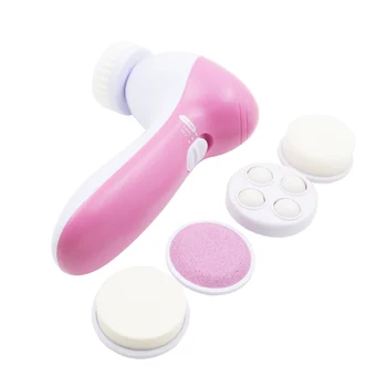 

5-IN-1 Face Brush Exfoliation Facial Brush Cleansing Pore Minimizer,Dead Skin Remover,Makeup Remover Brush,Body Cleansing Brush