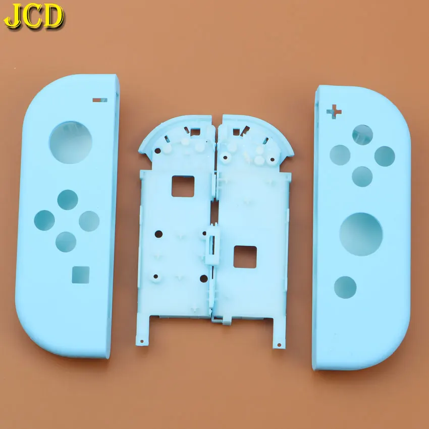 JCD 1 шт., 23 Цвета, сменный Корпус для переключателя, Joy-Con, чехол для NS JoyCon, чехол для переключателя, Joy Con, чехол для контроллера - Цвет: C Light blue