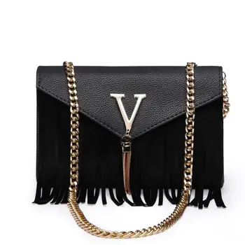 

Luxury Handbag Fashion Bags For Women 2020 Vintage Messenger Bags Ladies Chain Shoulder bags Leather Clutch Purse Sac A Main
