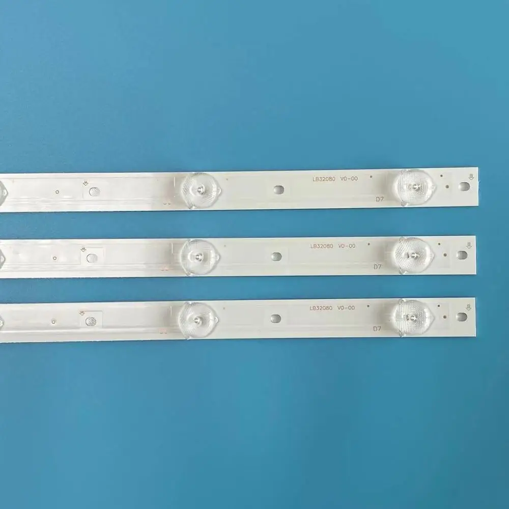 Светодиодный Подсветка полоса 7 лампы для PHILIPS sony 3" ТВ 32PFT5501/60 KDL-32R330D LB32080 E465853 32PHS5301/12 32PFS4132/12 32PHT4509