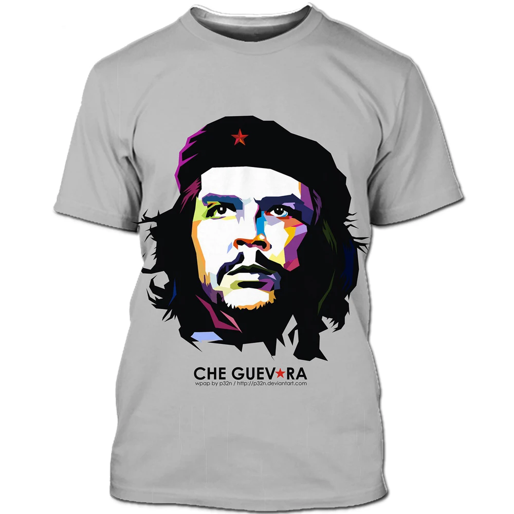 Dragonfly Che Guevara Guerilla Revolutionary Cuban Military Shirt