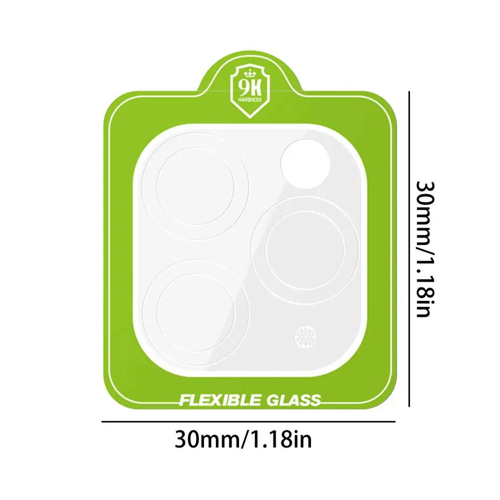 Metal Frame + Tempered Glass Back Full Cover Camera Lens Ring For iPhone 11 Pro Max Screen Protector Rear Protection Ring Case