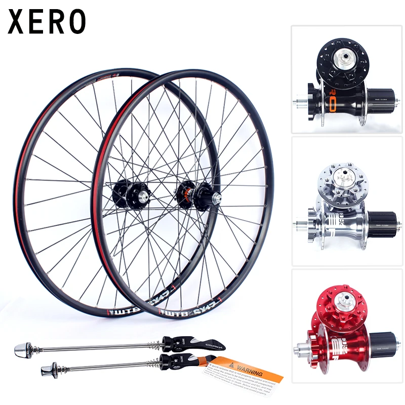 Xero Mountain Bike Wheelset 26 Inch Wtb Rim Cd92 Aluminum Disc Brake 4