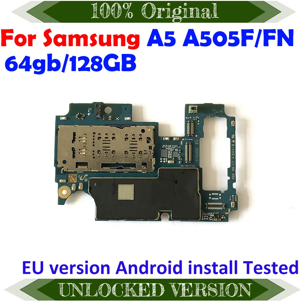 Европейская версия материнская плата для Samsung Galaxy Tab A50 A505F/FN 128 64G разблокированная