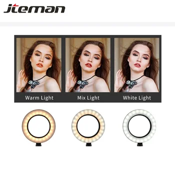 

Photography LED Selfie Ring Light Dimmable Holder Camera Phone Ring Lamp With Stand Tripods For Makeup Video Live Studio Youtube
