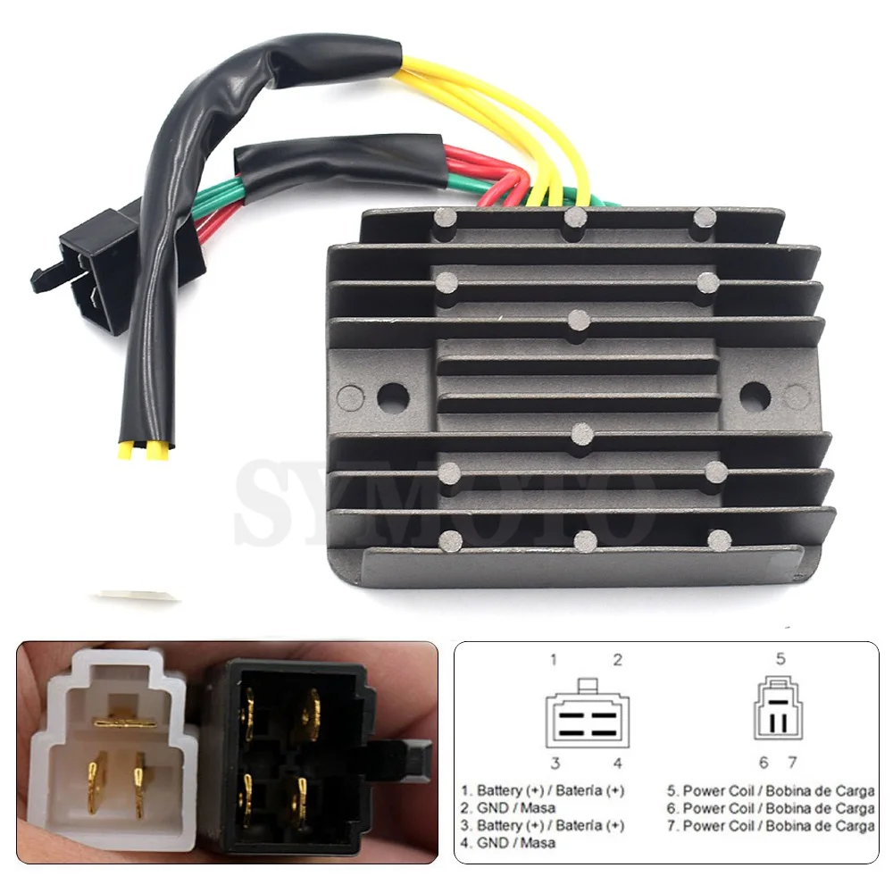 Per Ducati Monster 600 Dark City 620 695 696 750 796 800 900 1000 1100 Metallic Ie S2R S4R S4Rs Raddrizzatore Regolatore Di Tensione 12V