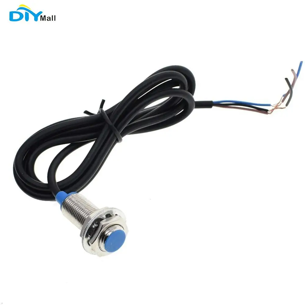 

NJK-5002C Hall Effect Sensor Proximity Switch NPN 3-Wires Normally Open+Magne