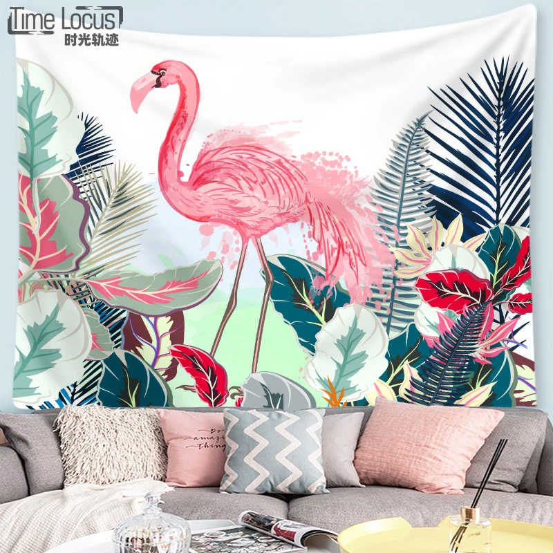 

Flamingo Tapestry Wall Hanging Hippie Macrame Swimming Mat Home Decor Beach Towel Decor Livingroom 130CM*150CM/150CM*200CM