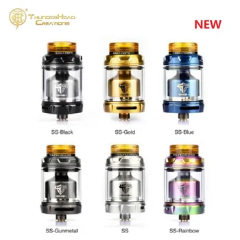

NEW THC Tauren ONE RTA 4.5ml/2ml E-cig Tank with Single Coil Building & 810 Drip Tip 24mm Vape Atomizer Vs THC Tauren / Zeus X