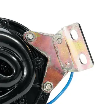 

Black Electric Snail Horn Air Horn Raging Sound Car Motorcycle Boat Loud Truck Styling For Car Y9D3