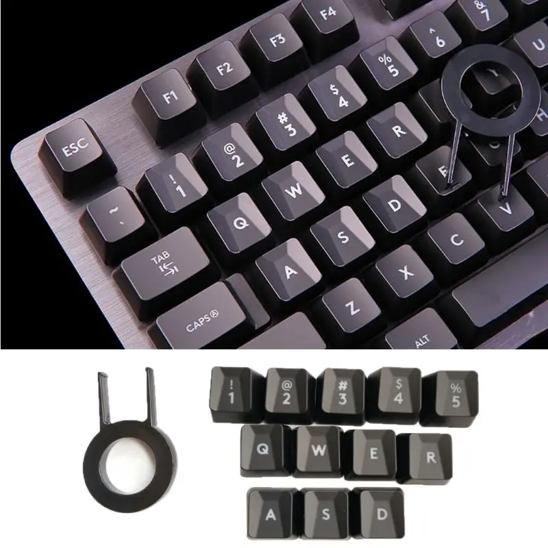 12Pcs Bump Keyboard Keycaps Per Logitech G413 G910 G810 G310 G613 K840 Romer-G Interruttore Tastiera Meccanica Retroilluminata Keycap C26