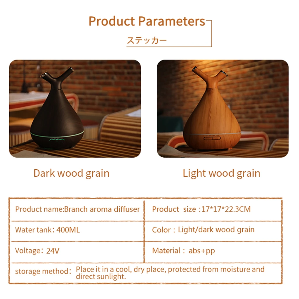 LED Air Humidifier Home Car Travel Office Essential Oil Air Diffuser Purifier Aroma air diffuser wood Ultrasonic air humidifier
