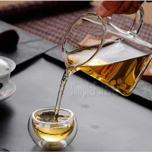 Бренд, 50 мл, элегантная прозрачная стеклянная чайная чашка, термостойкая двухслойная стеклянная чашка для цветочного чая