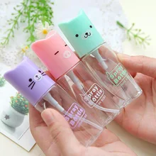 1 шт. милый котенок стиль 35 мл парфюмерная косметическая бутылка с распылителем инструменты маленькая многоразовая бутылка дорожная бутылка