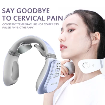 

Multifunctional Wireless Electromagnetic Electroshock Cervical Neck Massage Intelligent Physiotherapy Instrument Dropshipping