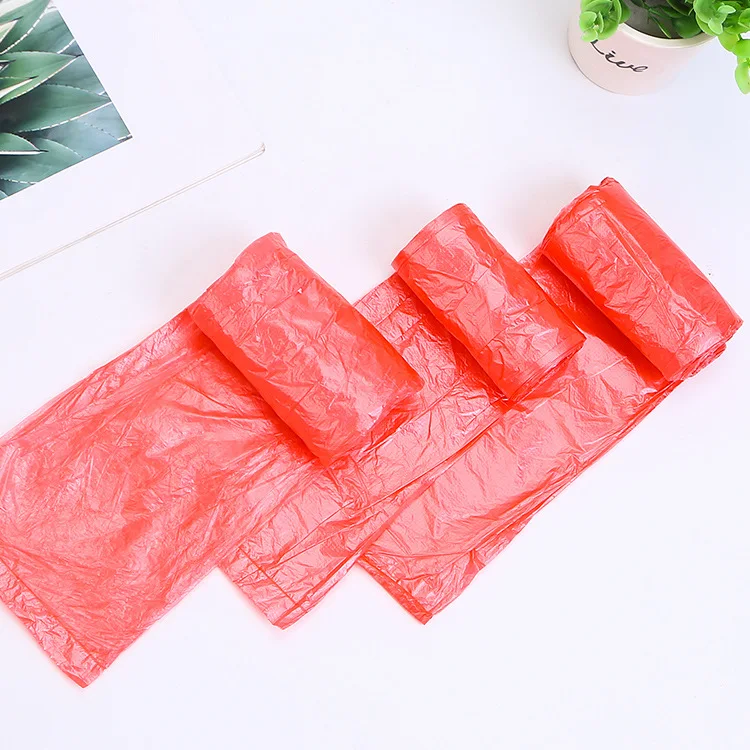 Household Plastic Garbage Bag Red Purple Disposable Garbage Bag Sub-Stall Supply Of Goods Hot Models 2 Yuan Shop Goods Supply Of