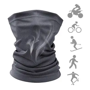 

6Pcs Outdoor Sport Cycling Sun Protection Bandana Face Mask Headband Scarf Hat Anti-sun Elastic Breathable Unisex Cycling Mask