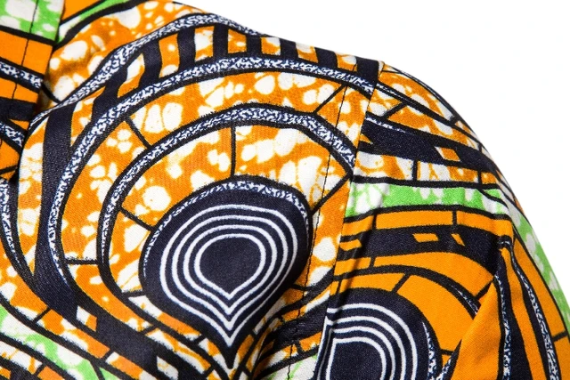 Nana Traditional Print Shirt - Image 3