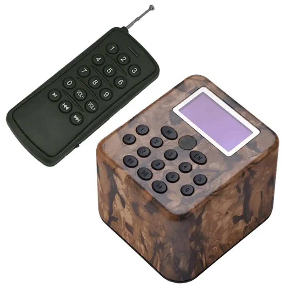 

Outdoor Hunting Decoy Birds Caller MP3 Player Bird Sound Caller with Remote Control Speaker Bird Amplifier