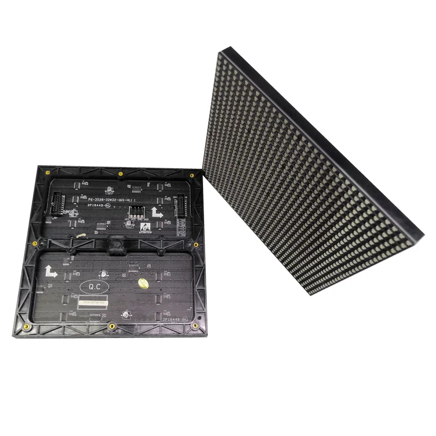 Светодиодная вывеска 192*192 мм 32*32 пикселей 1/16S RGB светодиодный модуль P6 SMD3528 для
