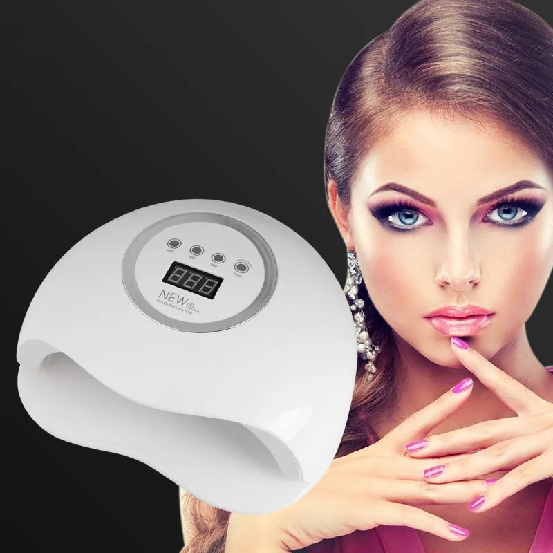 

2019 New Style Nail Phototherapy Machine 72w uv Light Treatment Device Automatic Sensing Hot Lamp Hands Manicure Drying