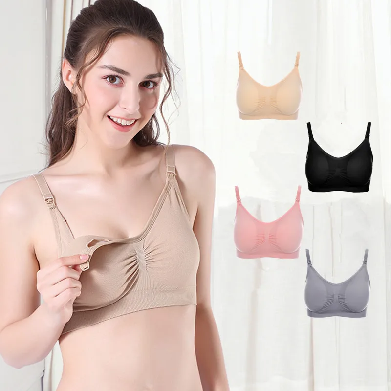 Special Price Maternity-Bras Grossesse Pregnancy-Breastfeeding Underwear Bra-Nursing-Bra Plus-Size mlKEW6nDY