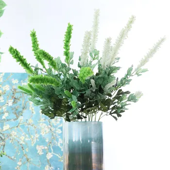 

10pcs/Lot Artificial Flowers For Home Autumn Decoration Fake Dried Flowers Stamens High Quality In Batch Artificial Plant ZJH043