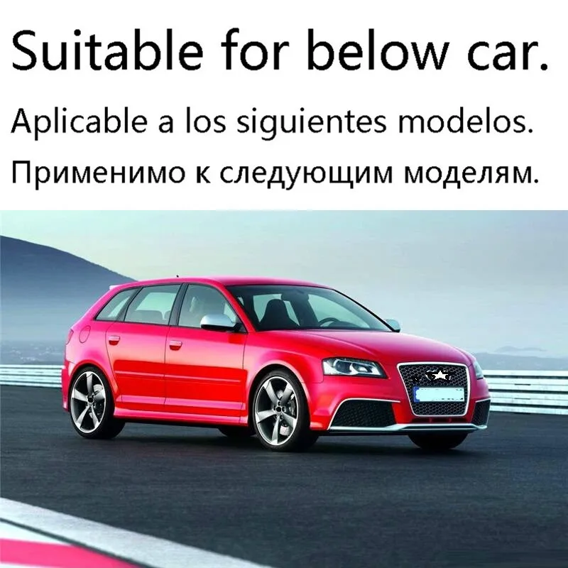 Автомобильная декоративная система управления, интерьерная наклейка, аксессуары, модификация, отделка 14 15 16 17 18 для Audi RS3