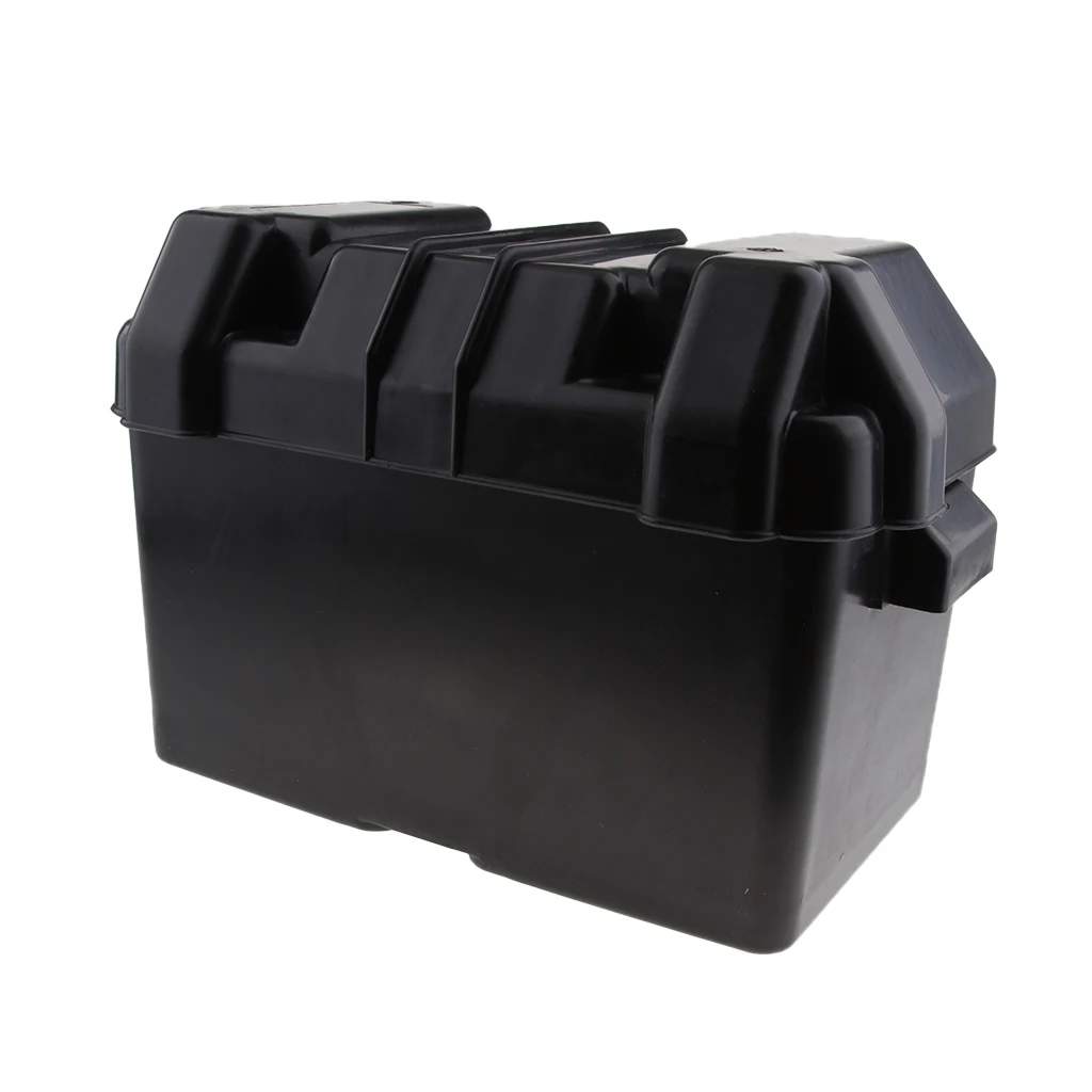 

Car RV Boat Marine Smart Battery Box USB Car Charger Power Guard w/ Strap