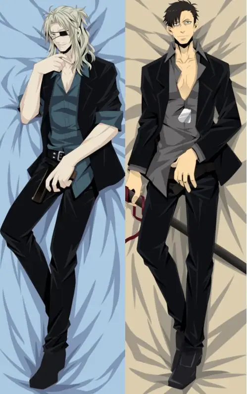 Крутая аниме GANGSTA A/0 Николас Браун Подушка Чехол s Dakimakura Otaku BL постельное белье