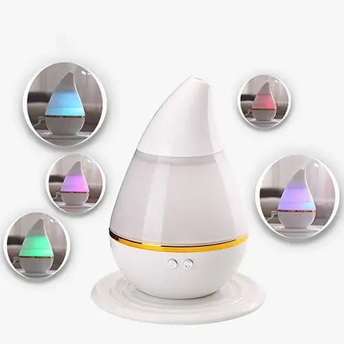 

USB Power Supply Ultrasonic LED Aromas Humidifier Air Diffuser Purifier Atomizer