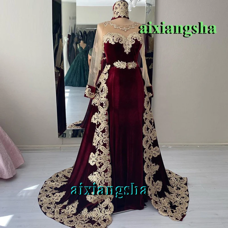 Moroccan Kaftan Evening Dresses 