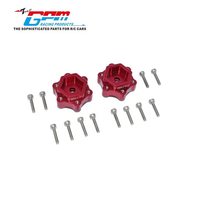 LOSI 1/8 LMT SOLID AXLE 4WD MONSTER TRUCK LOS04022 Aluminum Hexagonal Adapter +5MM Adapter LOSI-LOS43033