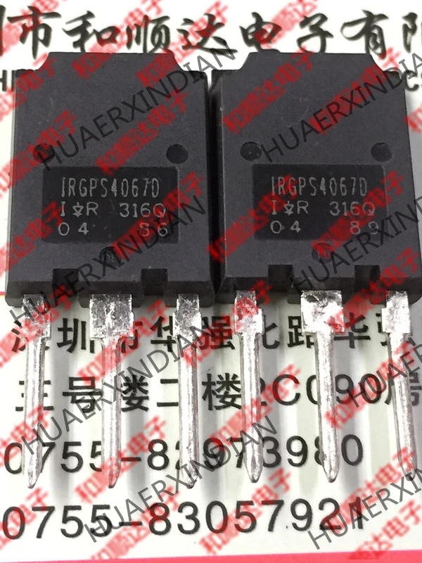20 шт./лот IRGPS4067DPBF-247 с изолированным затвором(IGBT) 600V 120A