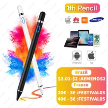 Для Apple Pencil 1 2 iPad ручка сенсорная для планшета мобильный IOS Android стилус ручка для телефона iPad Pro Samsung Huawei Xiaomi карандаш Для Apple Pencil 1 2 iPad ручка сенсорная для планшета мобильный IOS Android стилус ручка для телефона iPad Pro Samsung Huawei Xiaomi карандаш