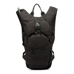 Сумка для гидратации спортивный бегун гидратации рюкзак с пузырьком (черный)