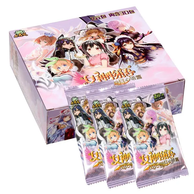 2022 NEW Japanese Anime Goddess Story Collection rare Cards box Child Kids Birthday Gift Game collectibles Cards for girl toys 6