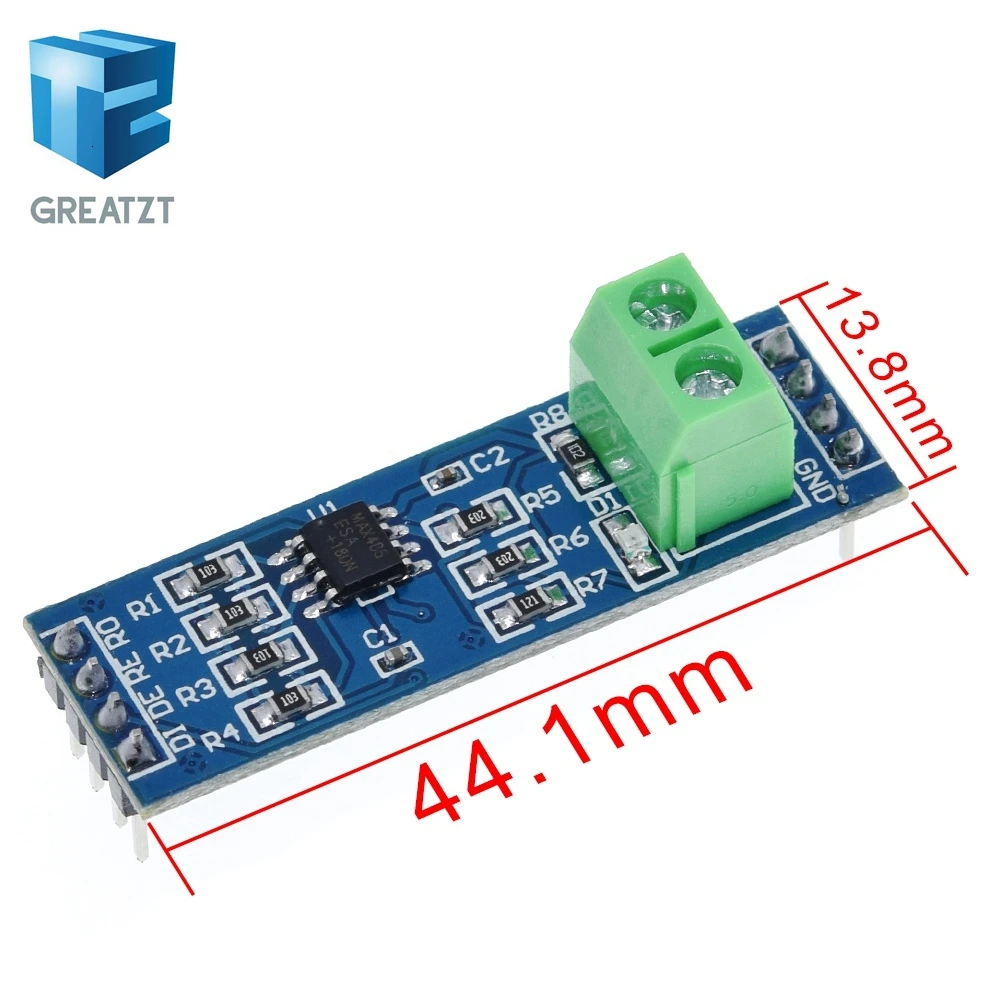5 sztuk MAX485 moduł RS-485 TTL włączyć do RS485 MAX485CSA moduł konwertera dla Arduino mikrokontroler MCU rozwoju akcesoria 5 sztuk MAX485 moduł RS-485 TTL włączyć do RS485 MAX485CSA moduł konwertera dla Arduino mikrokontroler MCU rozwoju akcesoria