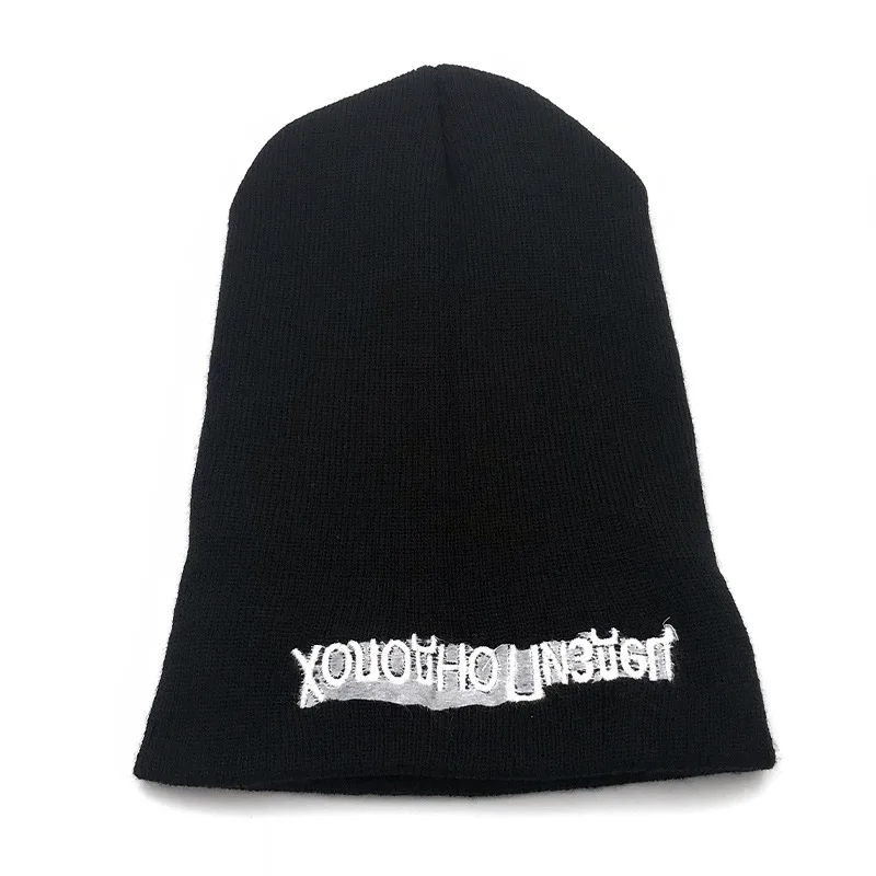 Rajutan Bordir Tetap Hangat Topi Dingin 