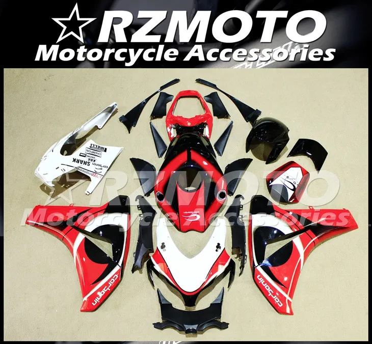 ABS мотоцикл обтекатель комплект для HONDA CBR1000RR 2008-2011 год кузов литья под давлением Магазин № 1076
