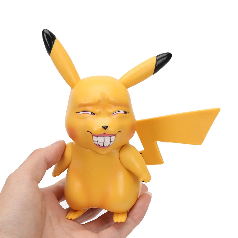 Funny Figure Delicay Pikachu Pokemon Aliens Predator GAME FREAK Doll Toy 