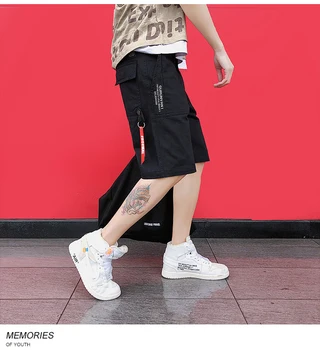 

Weilinte Hip hop street sweat shorts summer shorts men punk pants