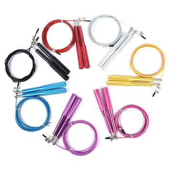 

Speed Jump Rope METAL BEARING Handle Adjustable Skipping Rope For Corda Rope Boxing Fitness Skip Workout Training Fitness