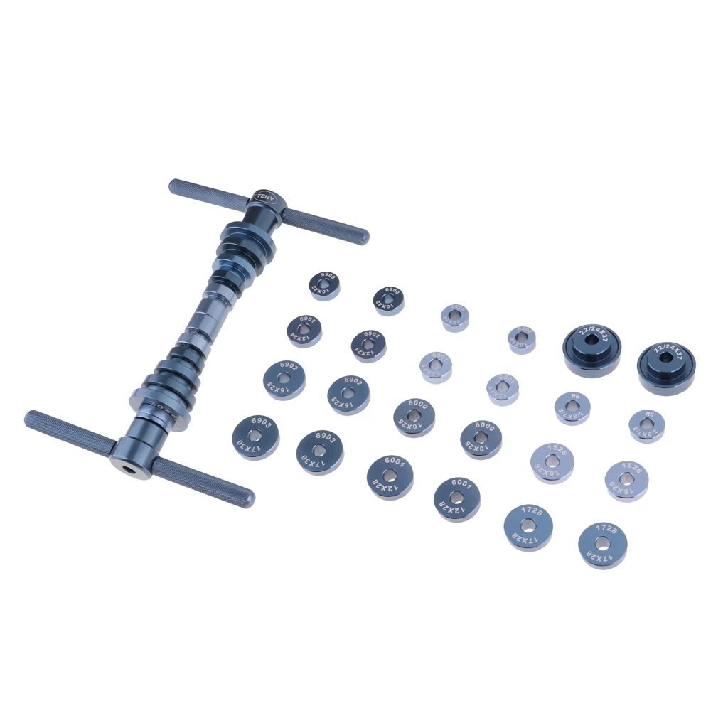 MagiDeal Machined Bike Bearing Press Kit Installation Tool Installer Removal