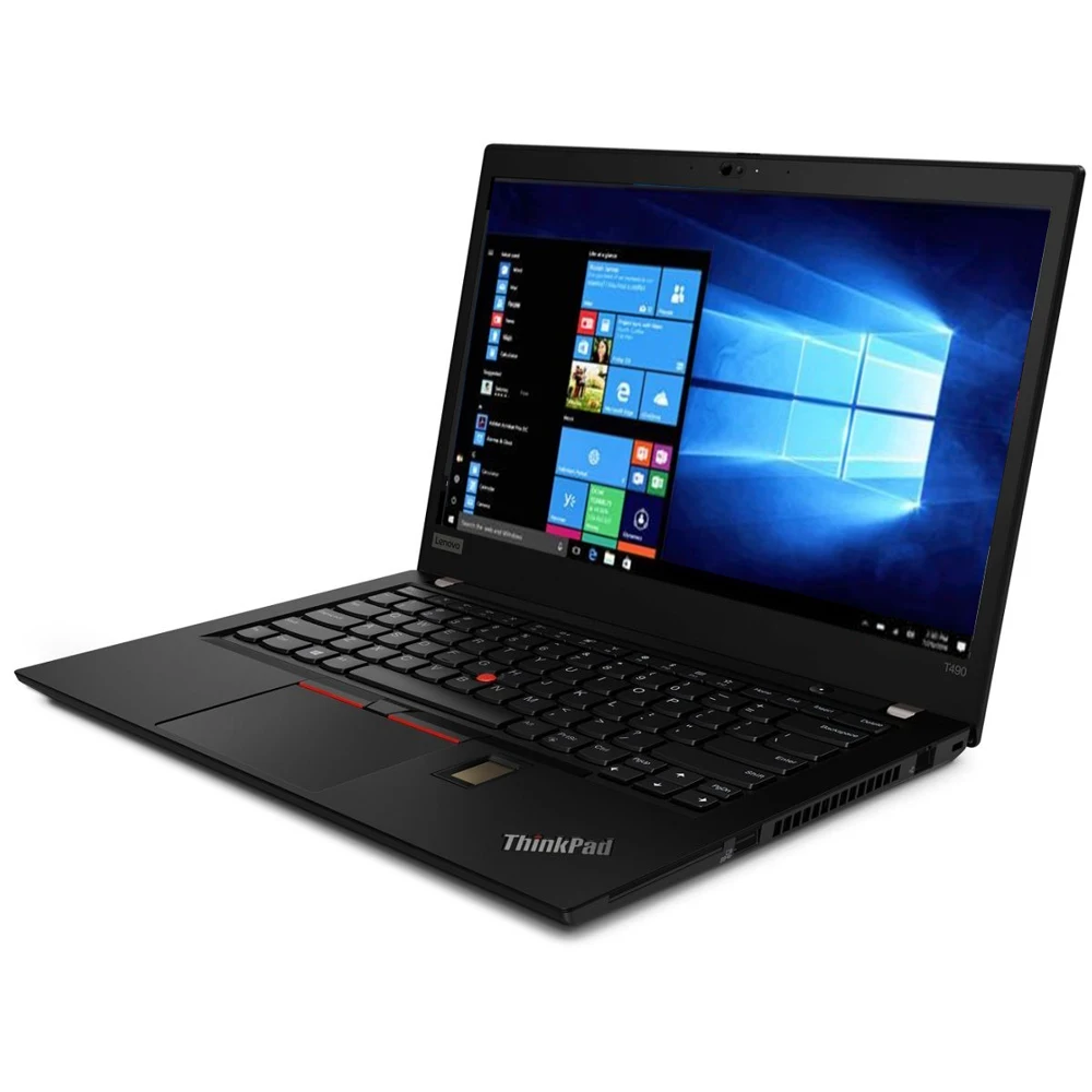 Ноутбук Thinkpad T490, 14.0(1920x1080) IPS/i7-8565U(1.8GHz)/16GB/512GB SSD/Intel HD/BT/FPR/WebCam/3cell/Win10 Pro/20N2000LRT