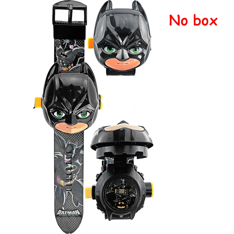 Batman tx no box Волшебные проекционные часы, игрушки для детей, электронные гаджеты, Мстители, супергерои, Железный человек, капитан, Бэтмен, подарок для мальчиков и девочек - Цвет: Batman tx no box